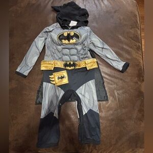 Batman Kids Costume - Gray and Gold